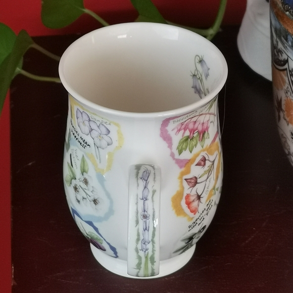 Dunoon Fine Bone China "Nature's Garden" Floral Mug - Picture 4 of 10
